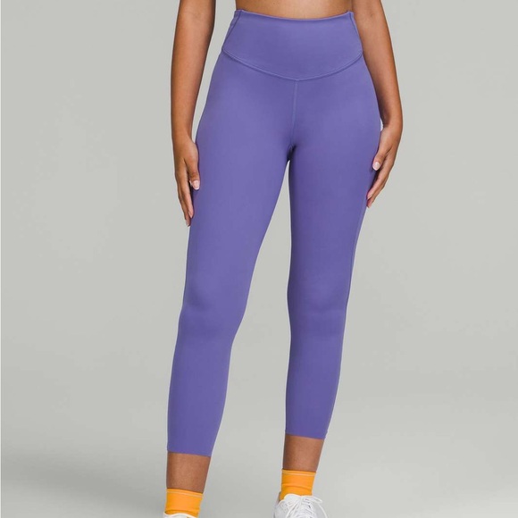 NWT Lululemon Base Pace High-Rise Running Tight 25 Charged Indigo Leggings